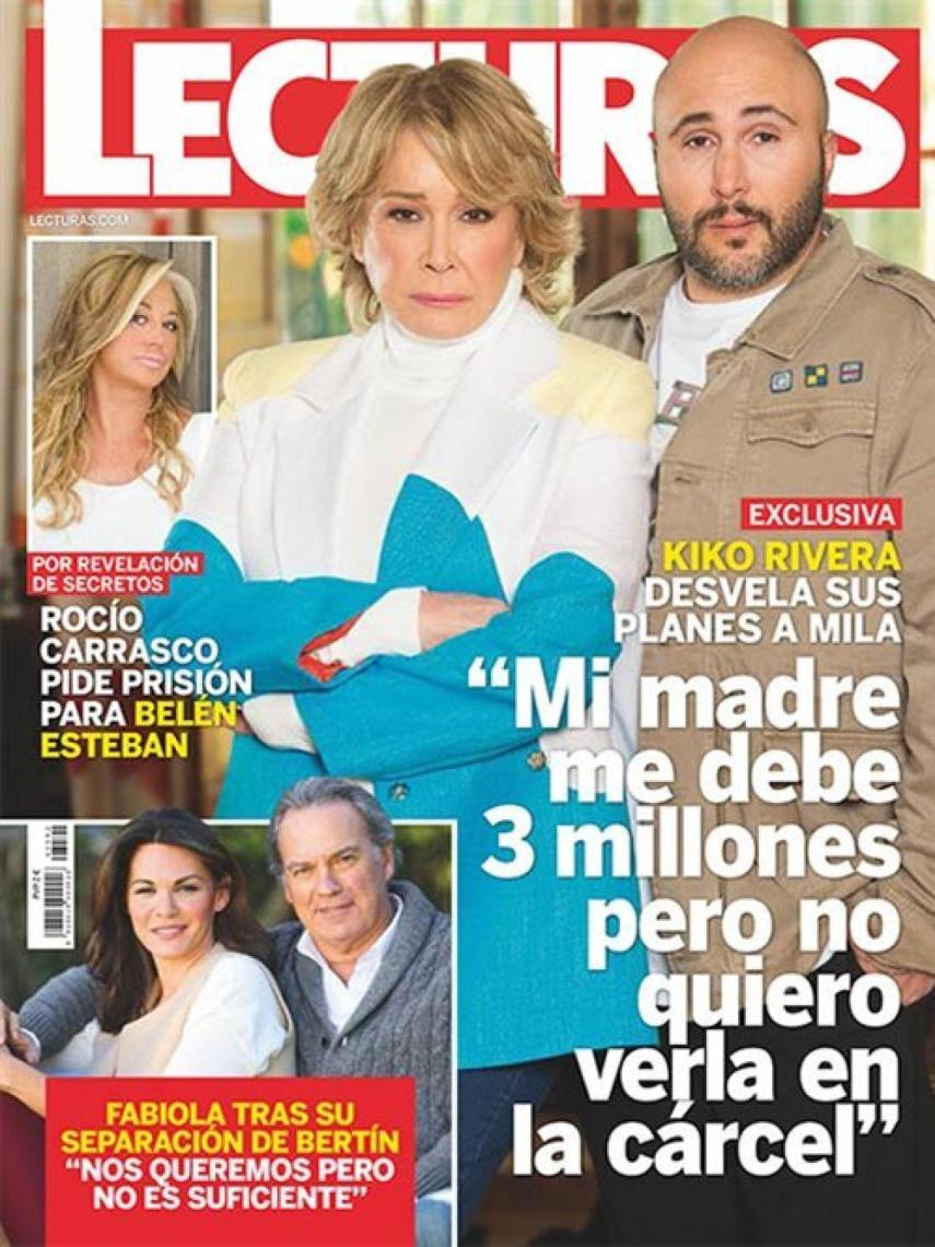 Portada de 'Lecturas' con la entrevista de Kiko Rivera.