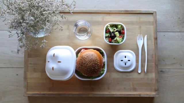 Eko Burger Set,  disfruta de tus hamburguesas sin dejar residuos plásticos