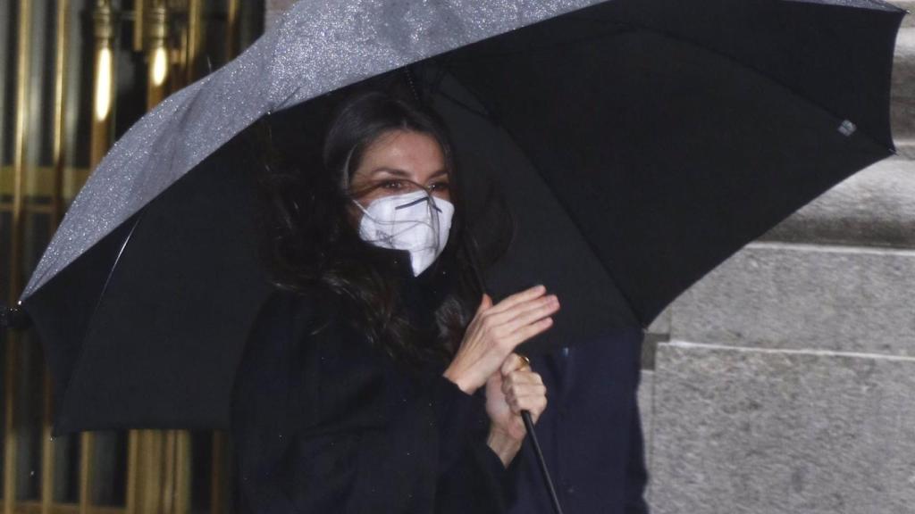 Letizia, en una reunión de trabajo con el Consejo de la Fundación Telefónica.