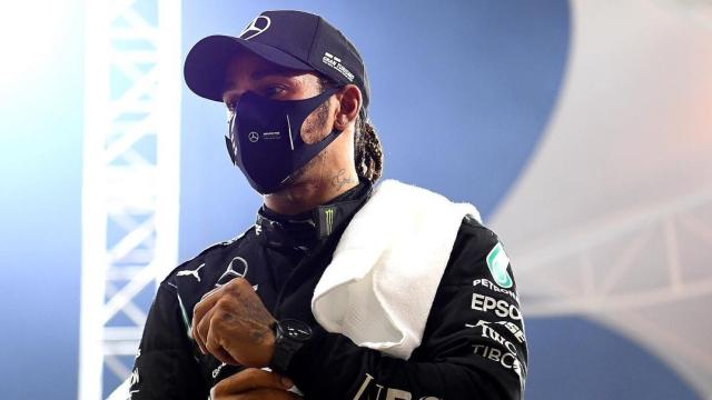 Hamilton en el GP de Bahrein de Fórmula 1