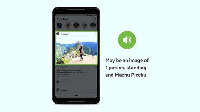 Así mejora la IA de Facebook las descripciones de fotos para personas con discapacidad visual