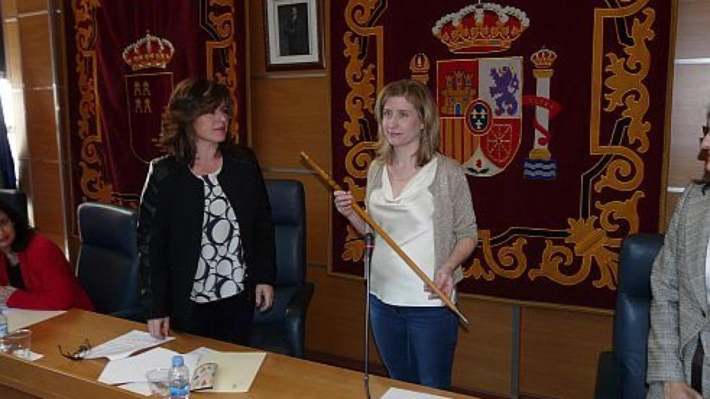 La alcaldesa de Molina de Segura, Esther Clavero Mira.
