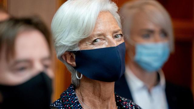 La presidenta del Banco Central Europeo, Christine Lagarde