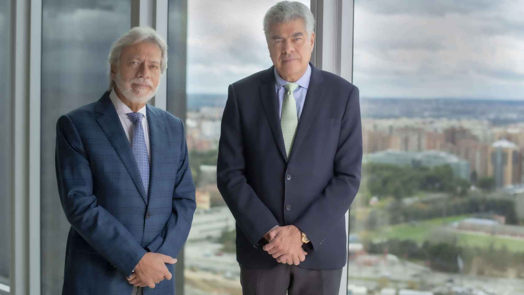 Luis Amodio y Mauricio Amodio, presidente y consejero dominical de OHLA.