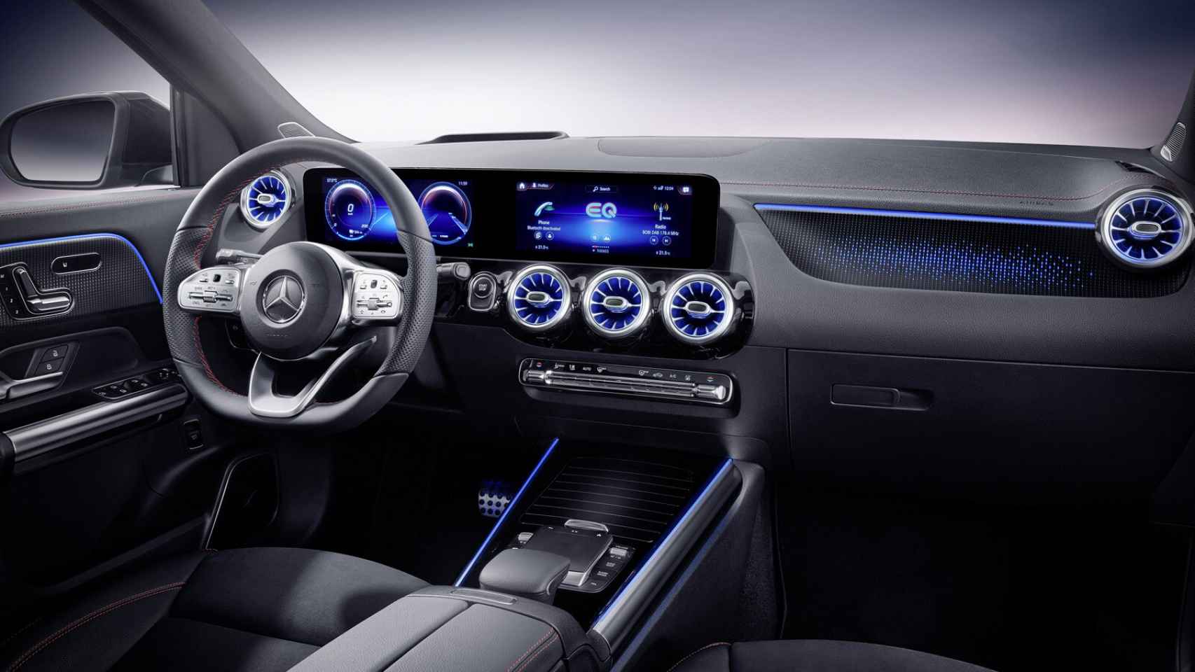 Interior del nuevo Mercedes EQA.