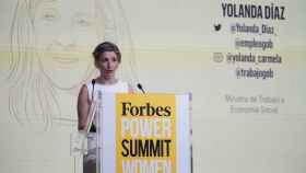 Yolanda Díaz, en el acto de Forbes Summit Women.