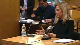 Cristina Cifuentes declara en la Audiencia Provincial de Madrid.