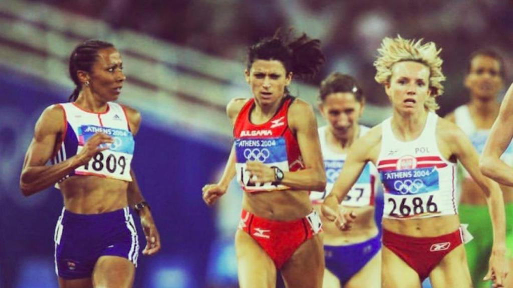 Kelly Holmes en los JJOO de Atenas 2004