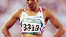 Kelly Holmes en los Juegos Olímpicos de Atlanta 1996