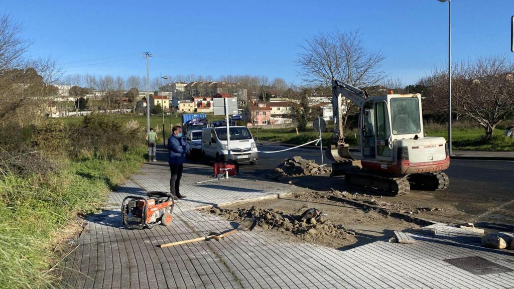 Zona donde se instalará el aparcamiento de autocaravanas.