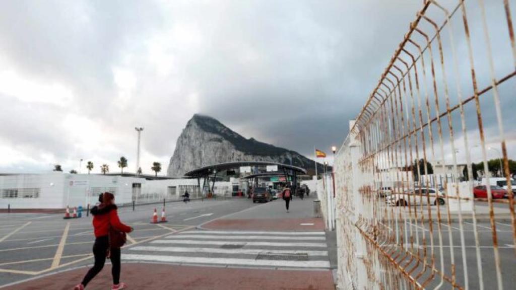 La valla de Gibraltar en una imagen de archivo.