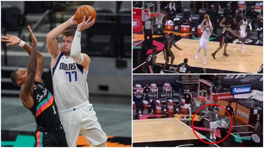 El show de Doncic contra los San Antonio Spurs