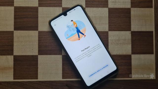 Cómo cambiar la región en la AppGallery de Huawei