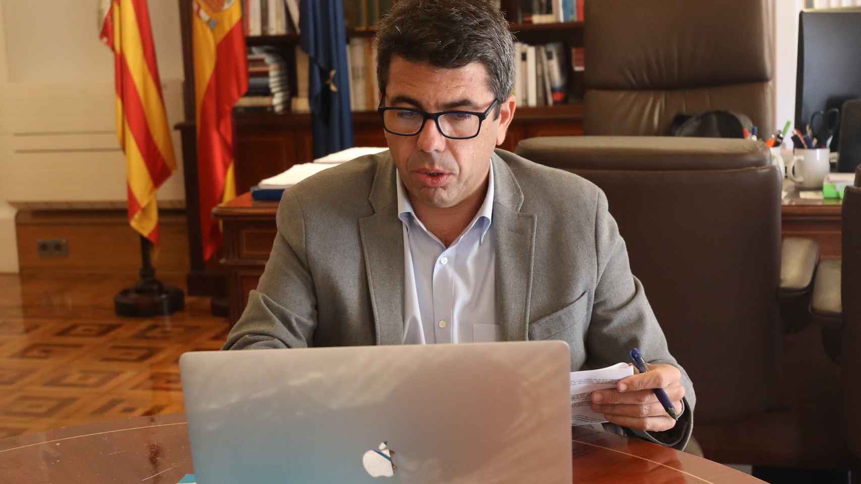 Carlos Mazón, presidente de la Diputación de Alicante.