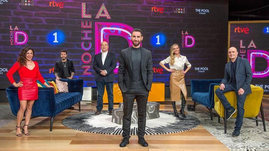 Dani Rovira se estrena como presentador con 'La noche D'.