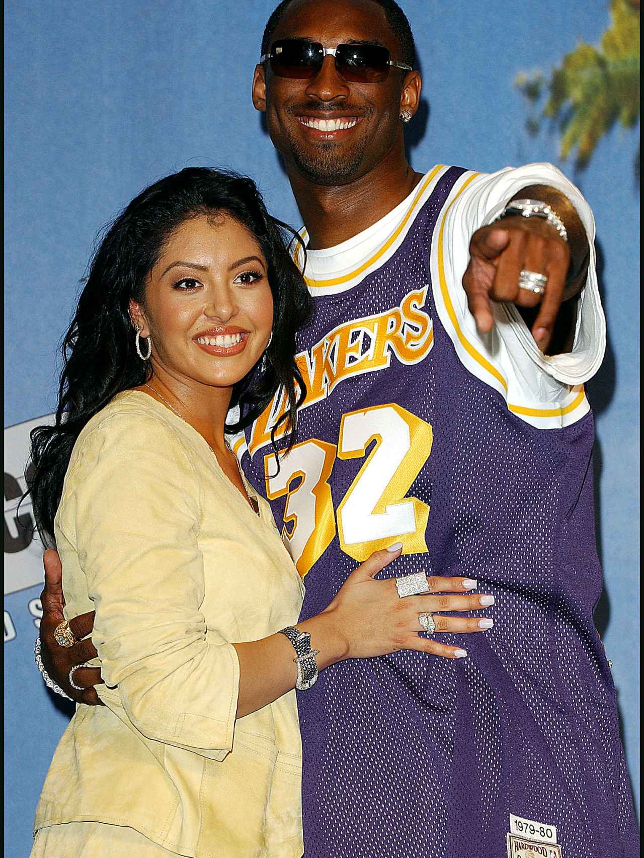 Vanessa y Kobe Bryant, en una imagen de archivo.