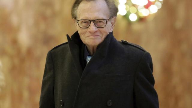 Larry King en Nueva York en 2016.