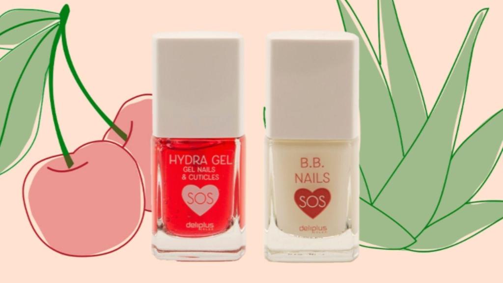 La colección SOS Nails de Deliplus te ayuda a mantener unas uñas suaves y protegidas.