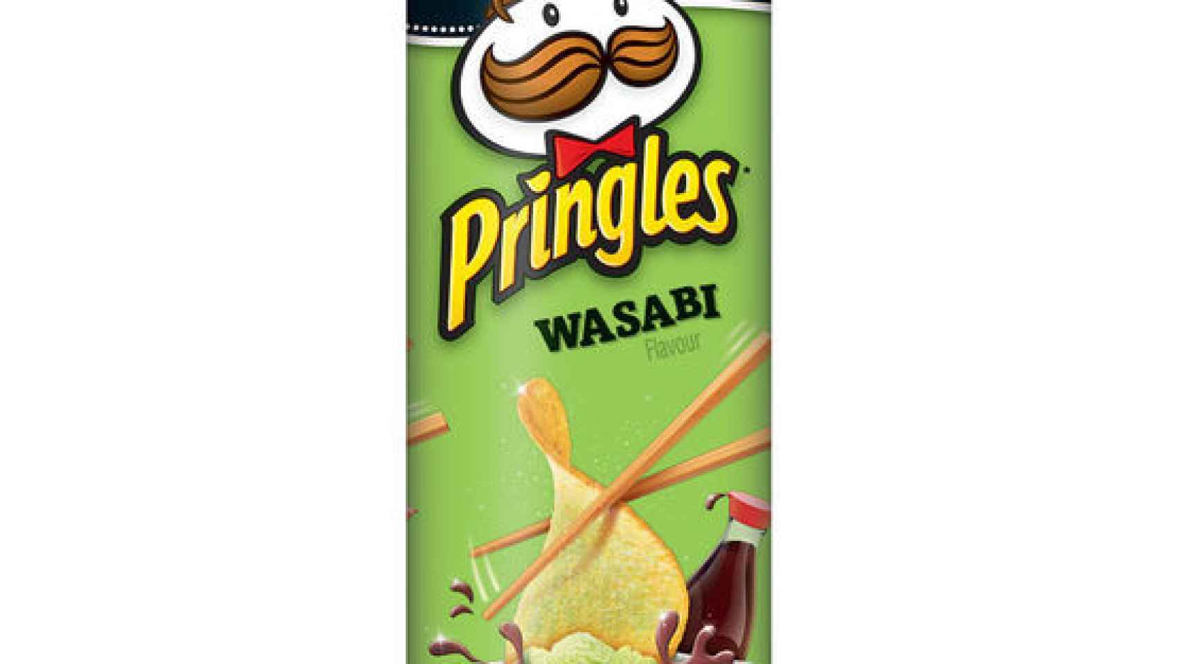 Pringles sabor wasabi y salsa de soja
