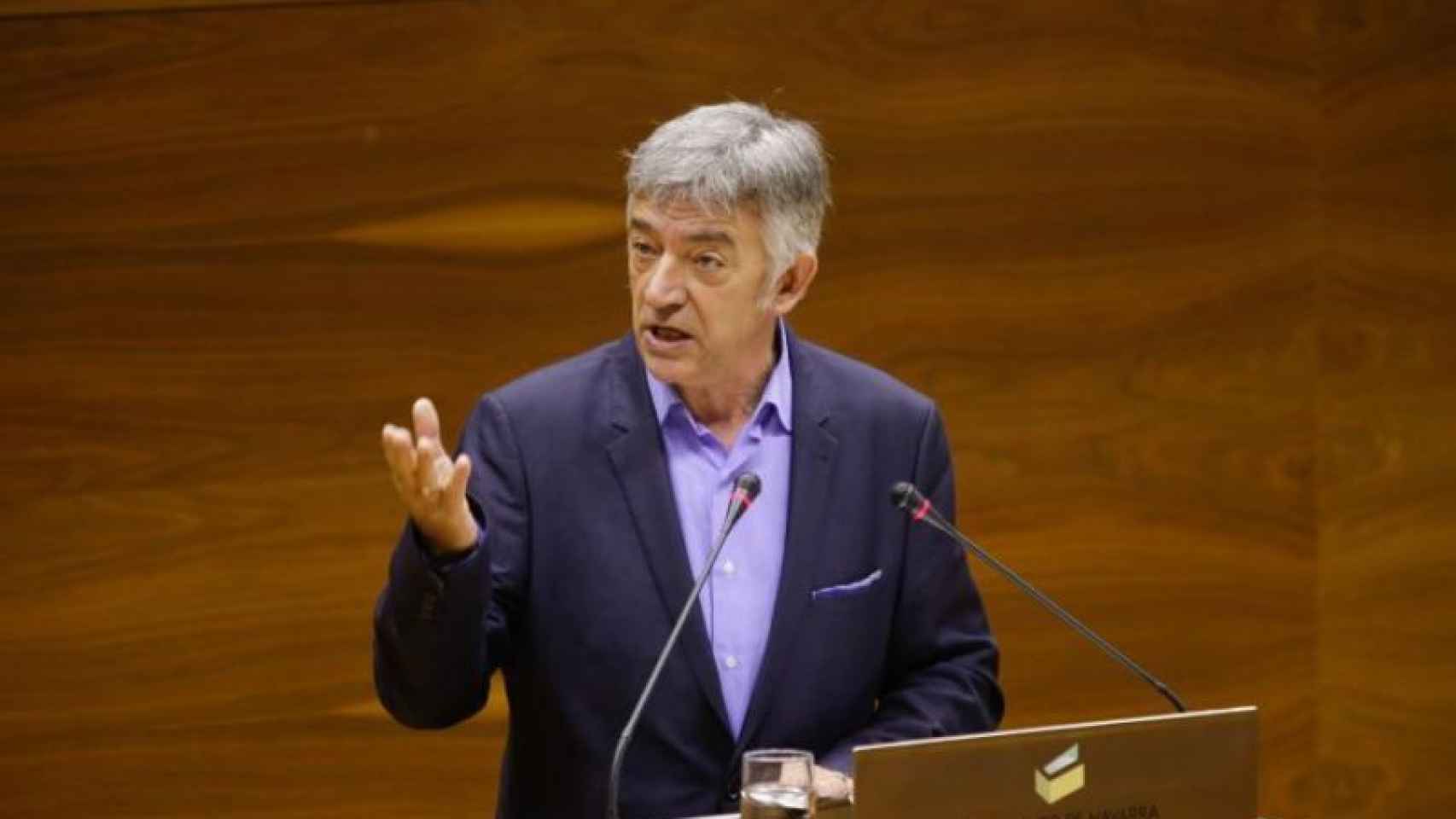 Koldo Martínez, en su etapa en el Parlamento de Navarra.