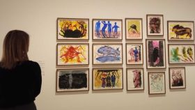 Aguadas de Miquel Barceló en el Picasso de Málaga