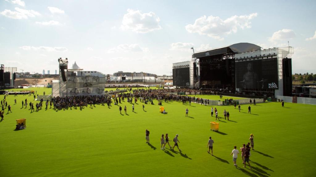 Ambiente en el festival Mad Cool 2018. Foto: Enrique Villaluenga