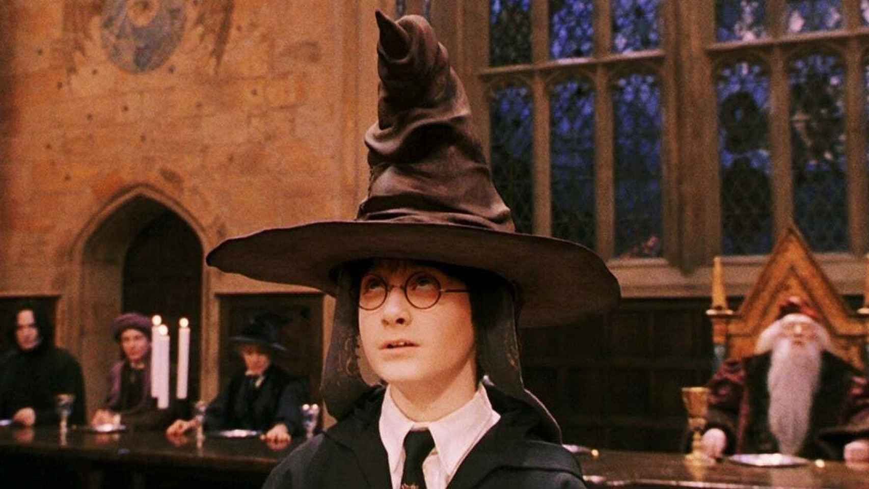 El sombrero seleccionador de Hogwarts.