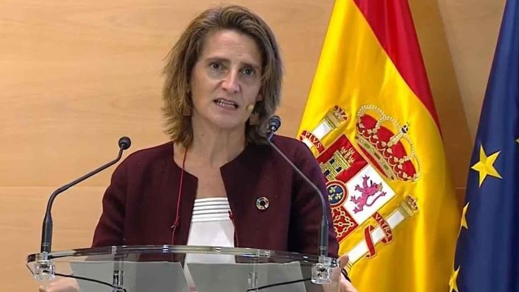 La ministra Teresa Ribera.