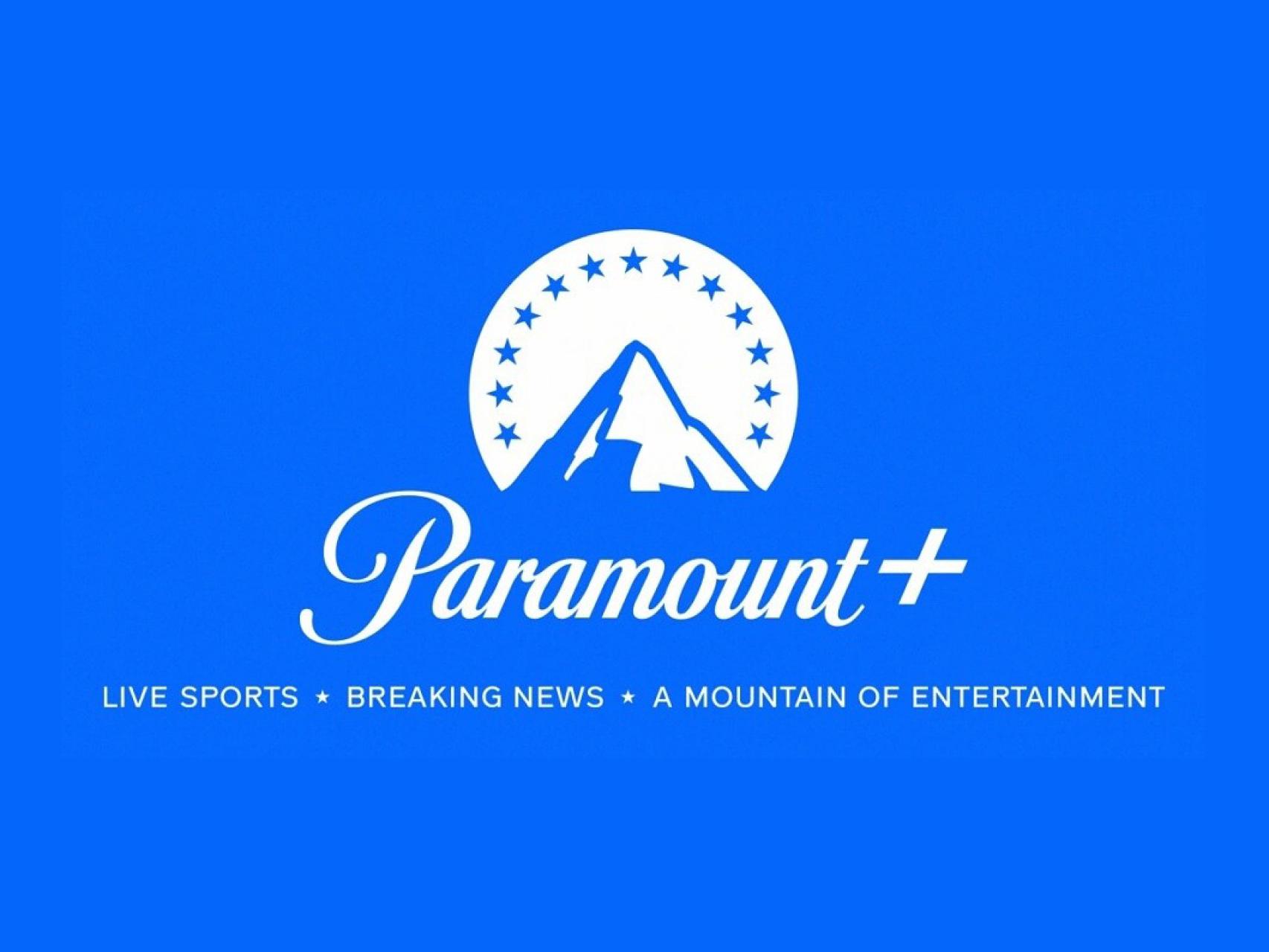 Logo de Paramount+ en 2021.