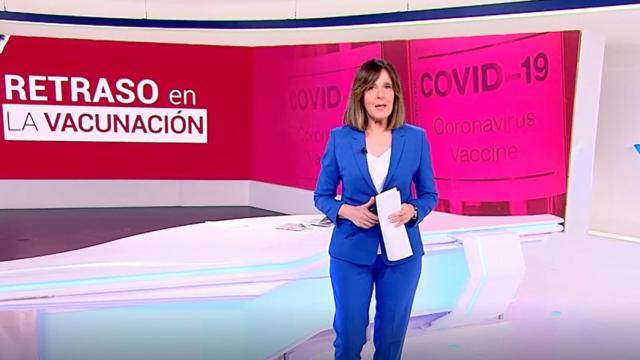 El 'Telediario' sigue sin estrenar su nuevo decorado.