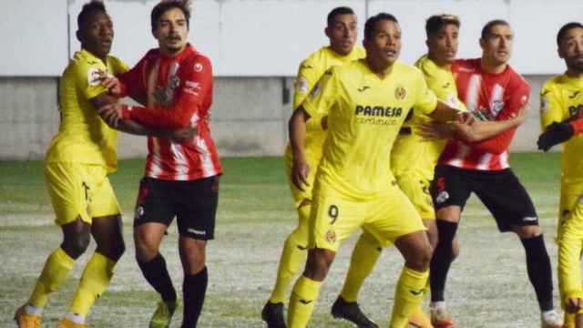 Partido de Copa entre el Zamora CF y el Villarreal CF
