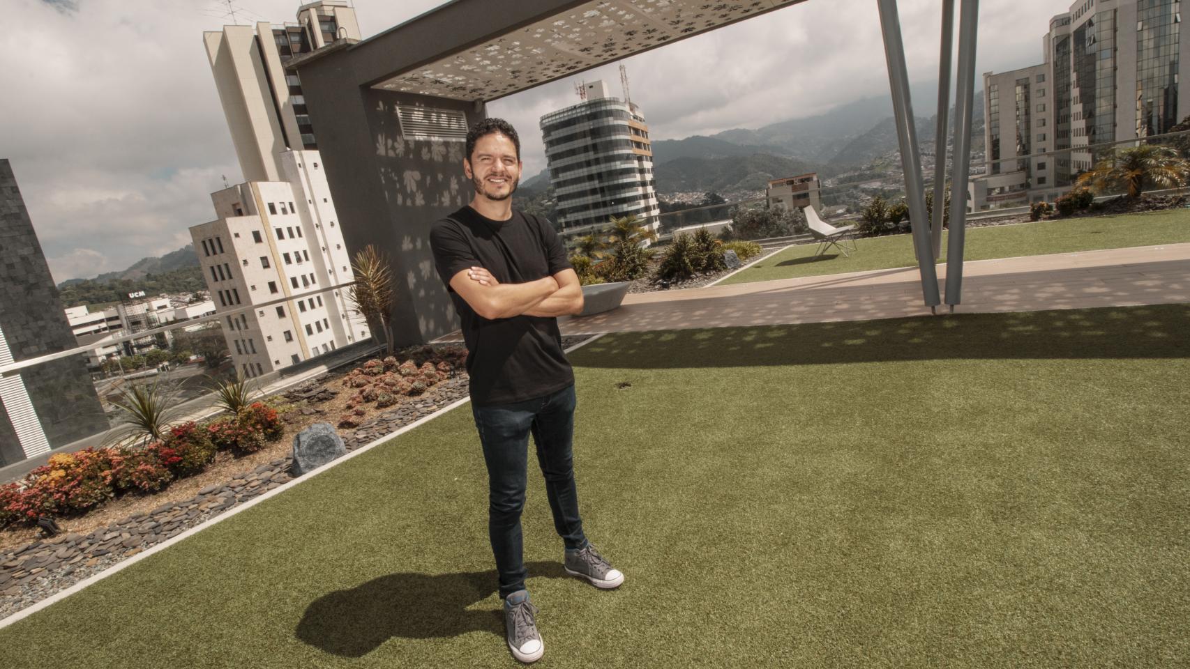 Óscar Giraldo, fundador y CEO de PlayVox