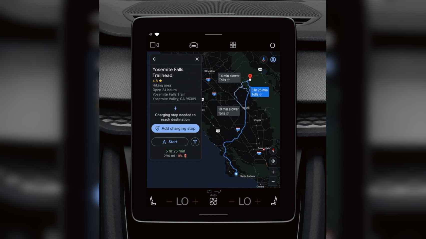 Google Maps permitirá calcular la ruta de un coche eléctrico