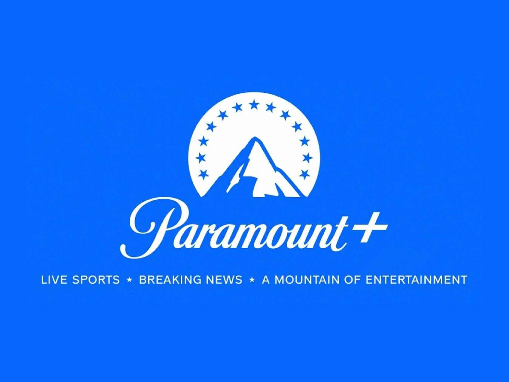 Logo de Paramount+ en 2021.