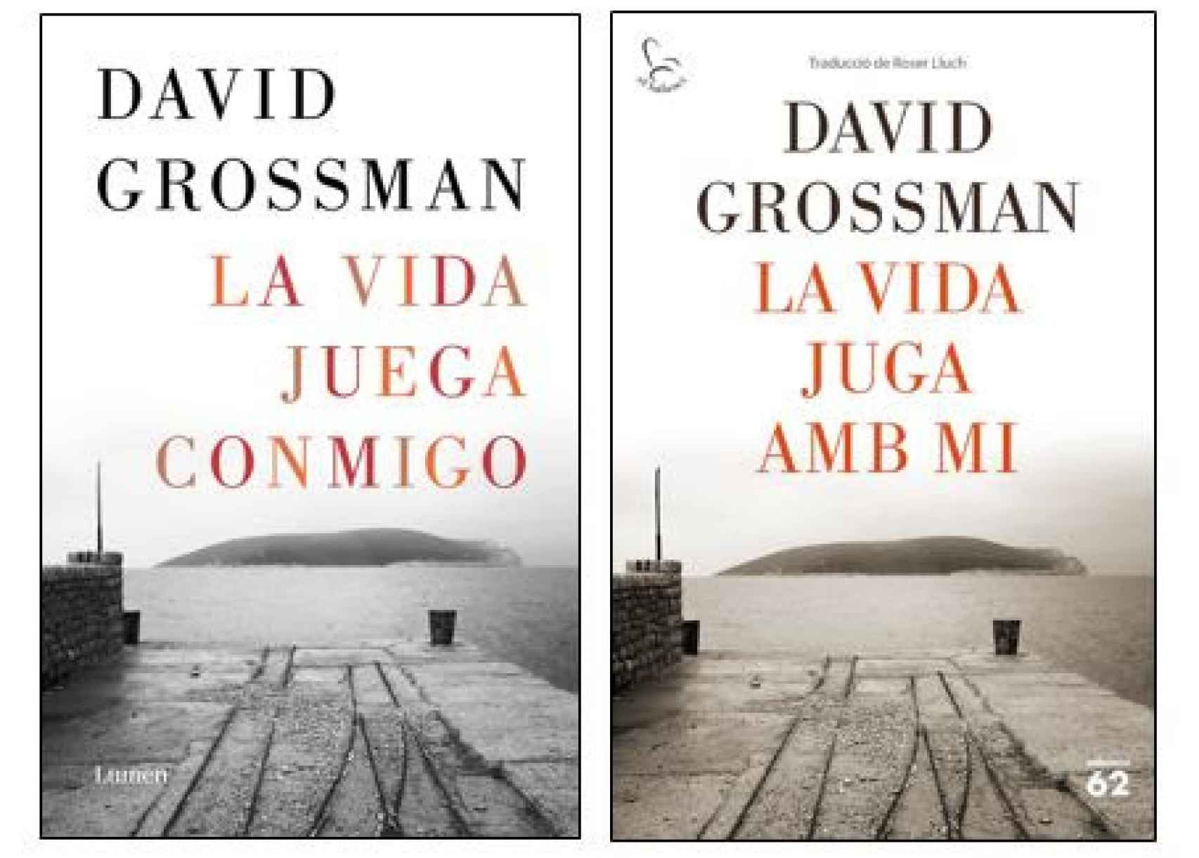 La novela se publica tanto en castellano como en catalán.