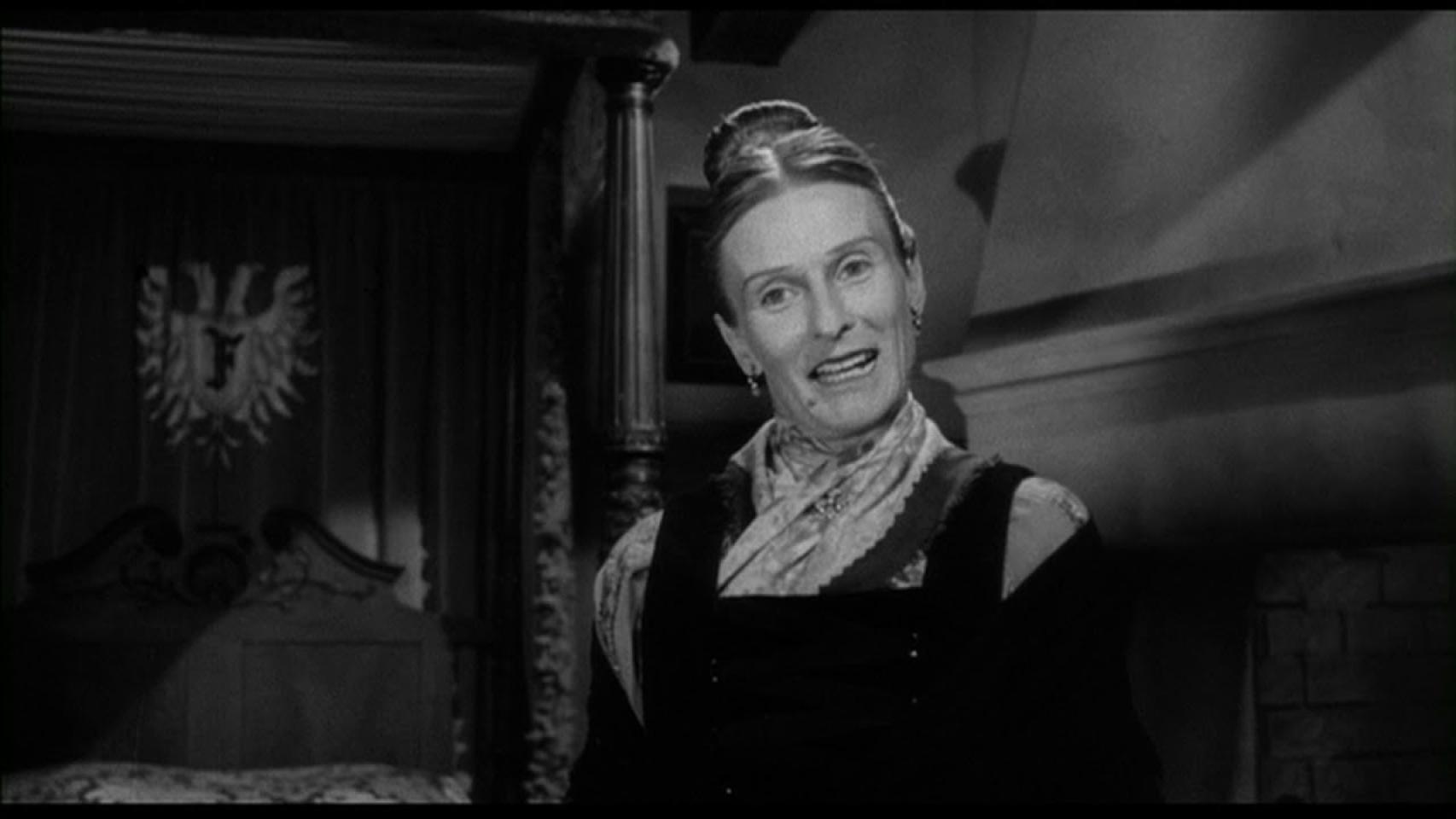 Cloris Leachman en El jovencito Frankenstein.