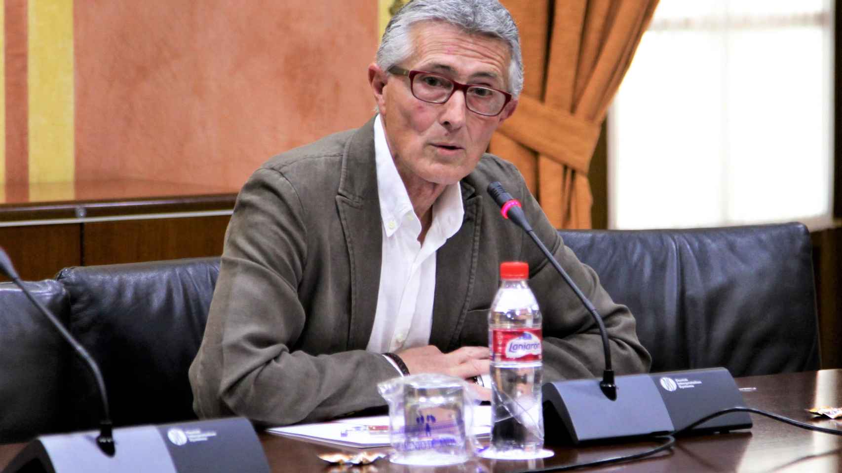 El presidente de la Asociación de la Prensa de Sevilla, Rafael Rodríguez.