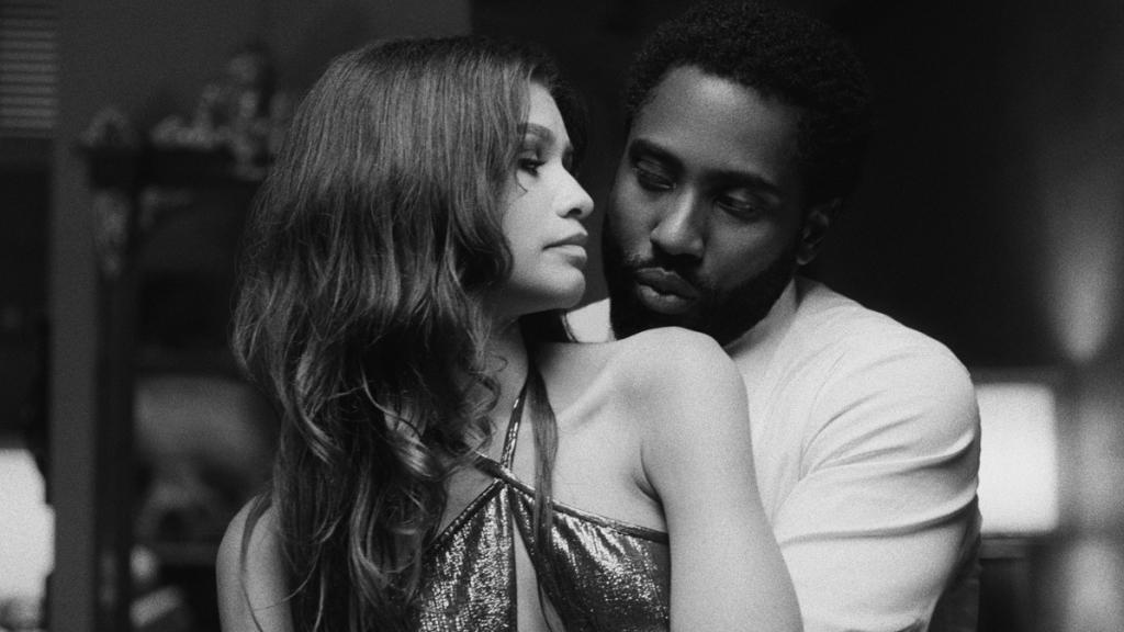 Zendaya y John David Washington en 'Malcom & Marie'.