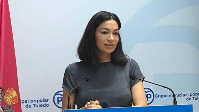 Claudia Alonso, portavoz del PP en el ayuntamiento de Toledo