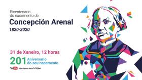 Ferrol difunde este domingo un vídeo homenaje por el 210 aniversario de Concepción Arenal