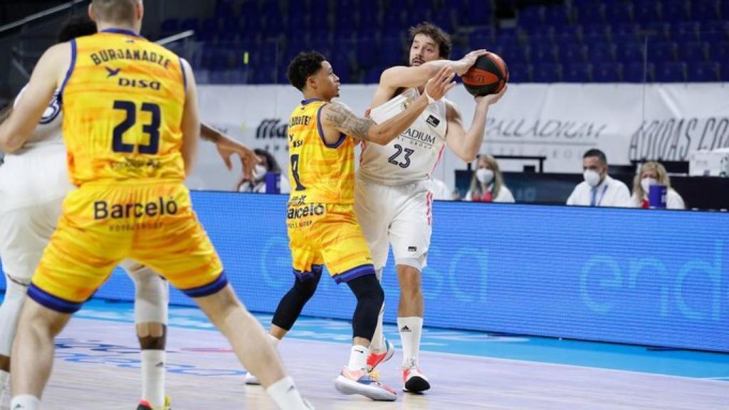 Sergio Llull ante el Gran Canaria