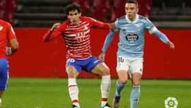 Iago Aspas regresó al once contra el Granada generando ocasiones de gol