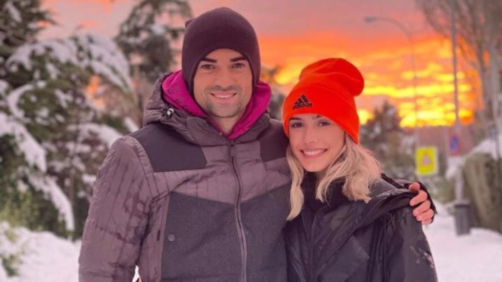 Enzo Zidane y Karen Gonçalves, en una foto en pareja. Instagram (enzo)