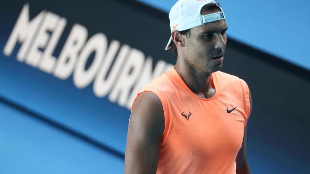 Rafa Nadal, en Melbourne