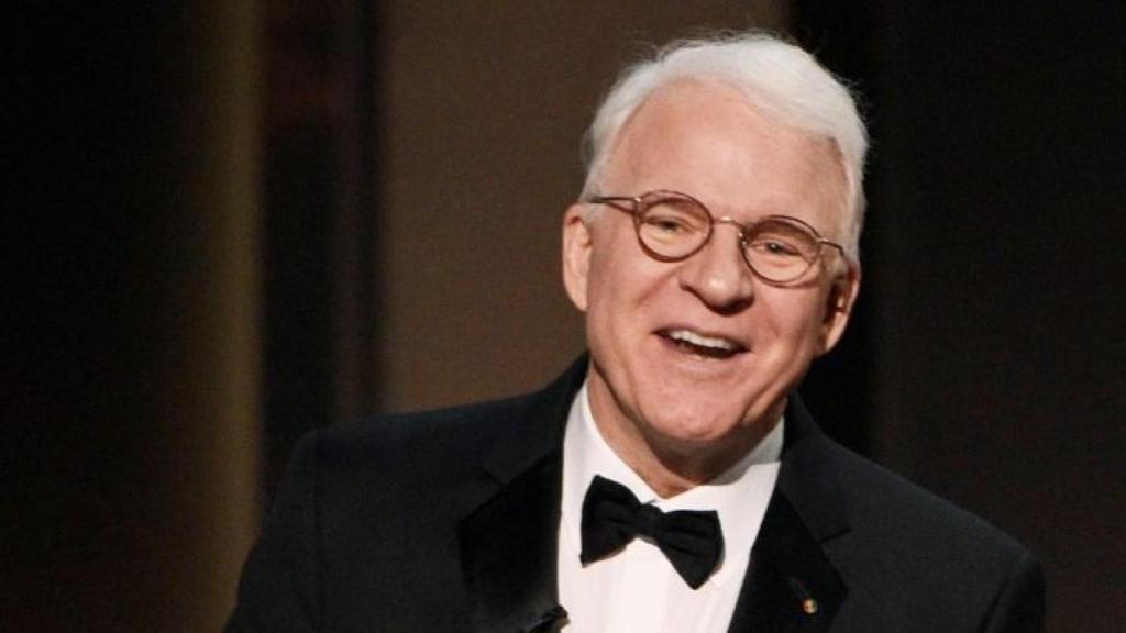 Steve Martin en una ceremonia de los Emmy.