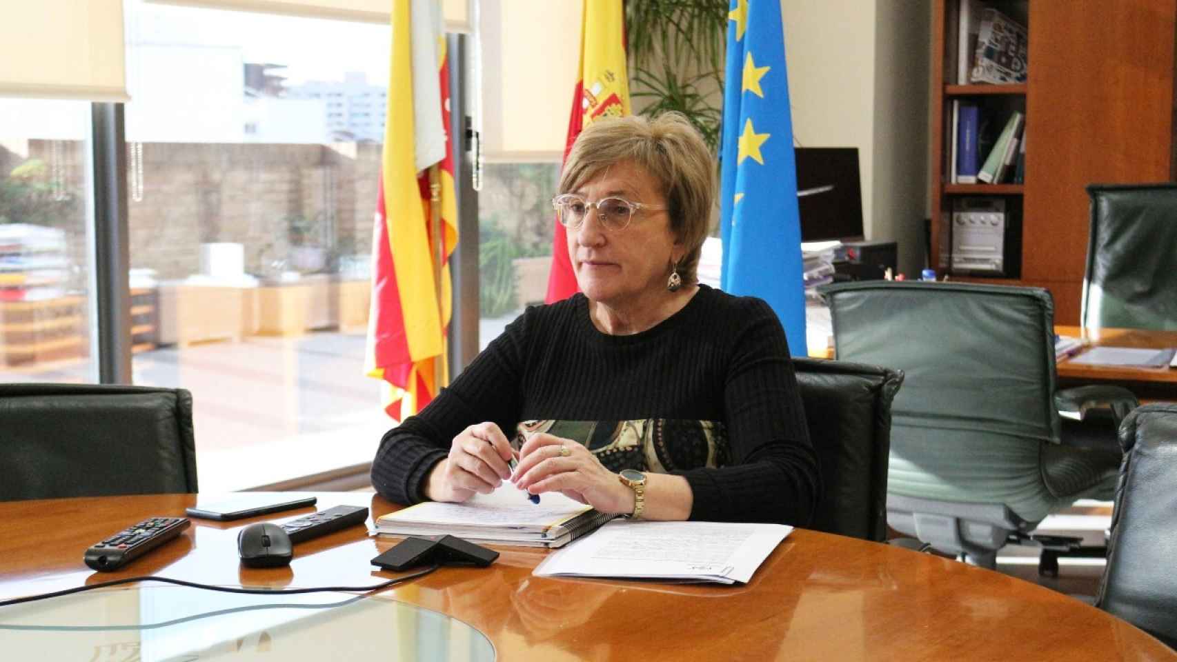 Ana Barceló, 'consellera' de Sanidad de la Comunidad Valenciana. EE