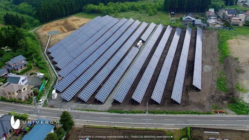 Imagen de un proyecto agrovoltaico de 120 MW en Australia