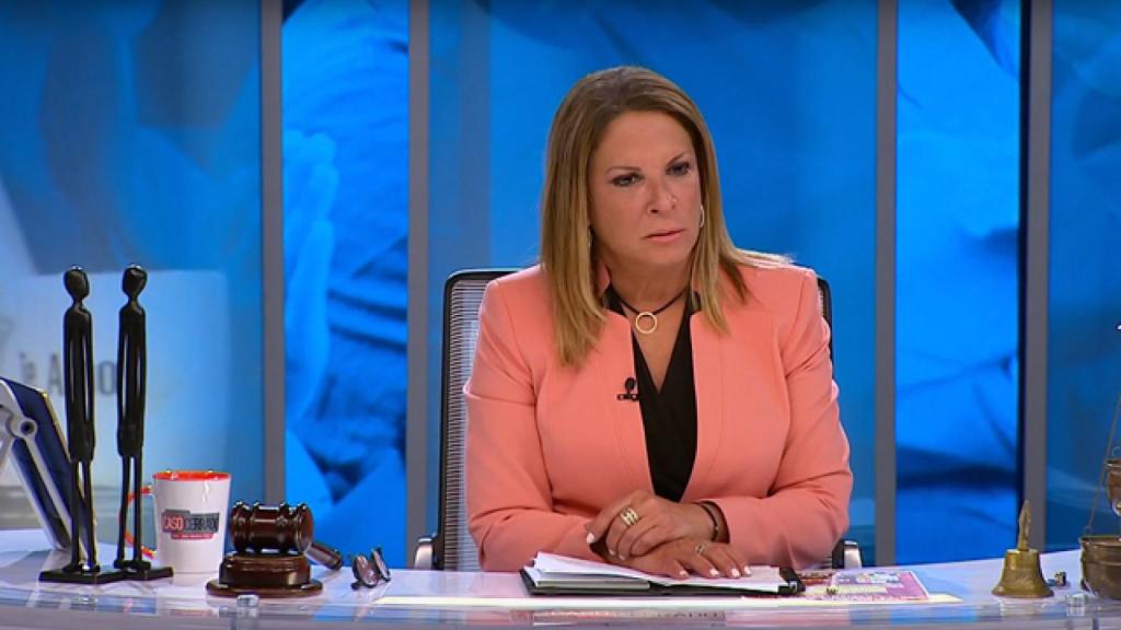 Ana María Polo ha protagonizado un tenso momento en 'Caso cerrado'.