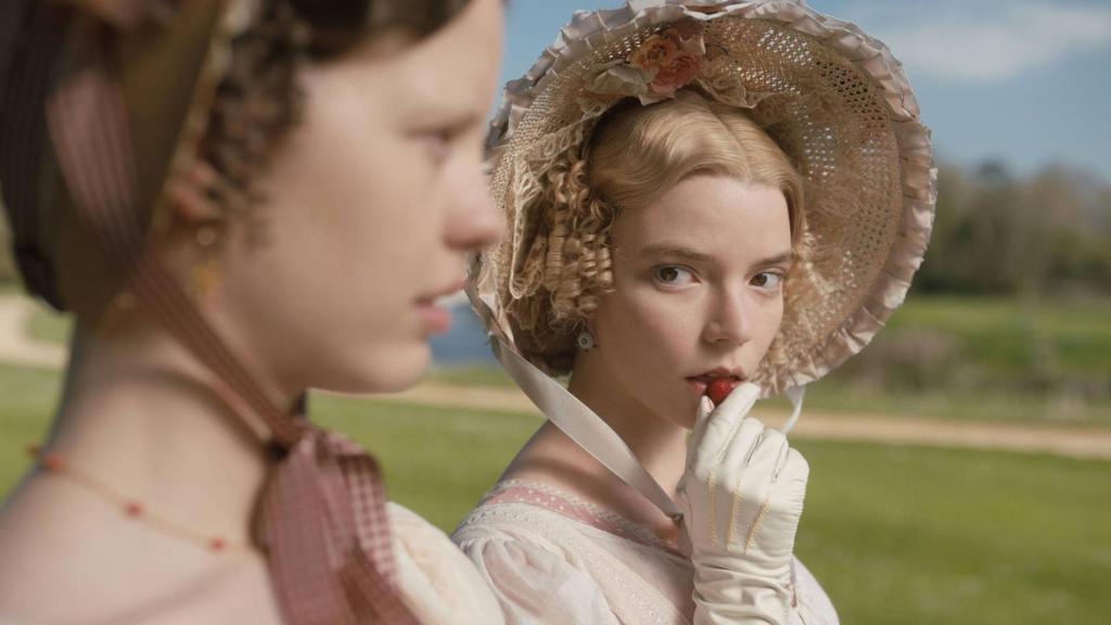 Taylor-Joy también es la última heroína de Jane Austen en 'Emma'.