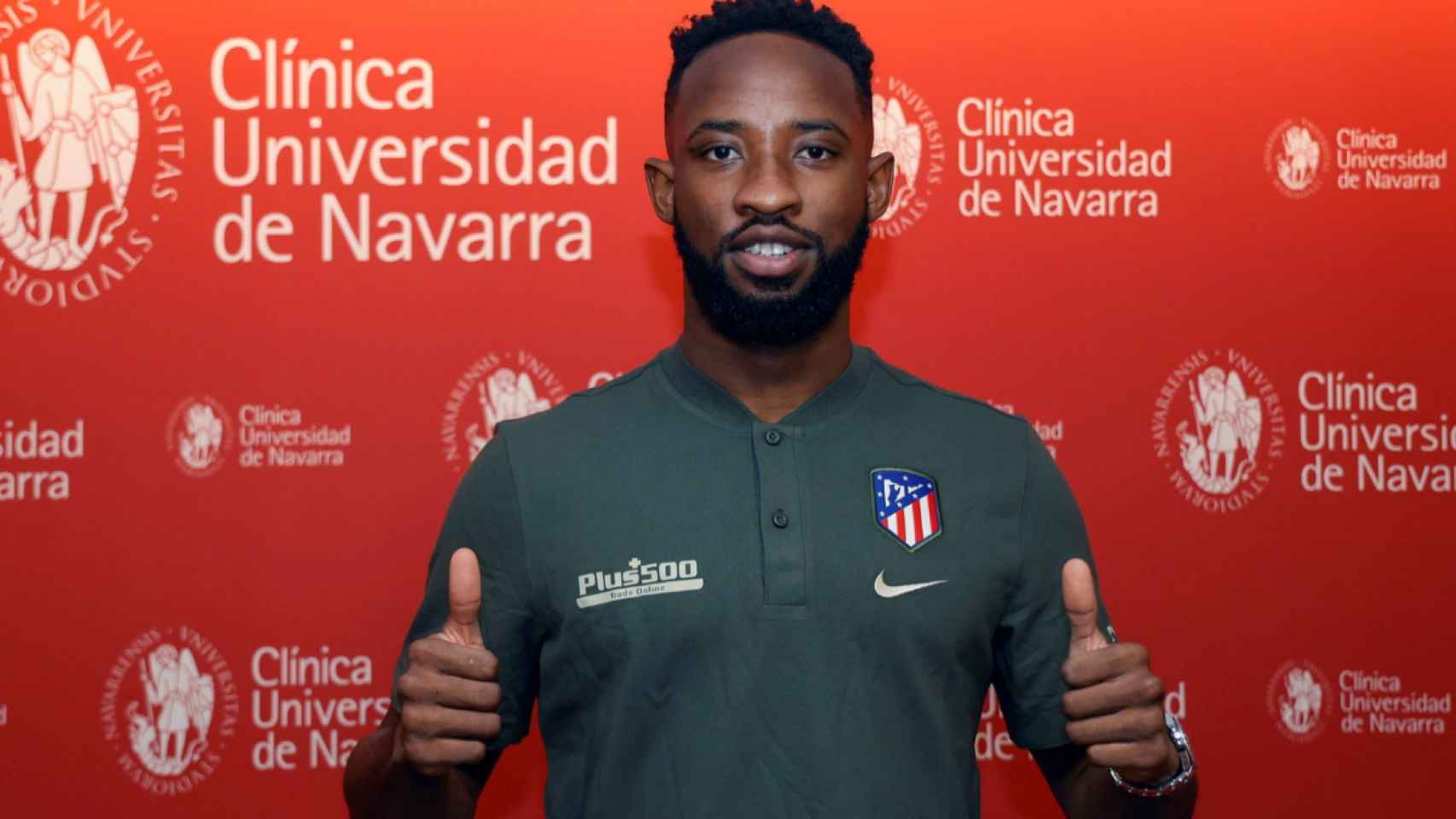 Moussa Dembélé, tras pasar reconocimiento médico con el Atlético de Madrid